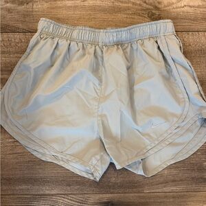 Nike Women's Pale Gray Athletic Running Shorts